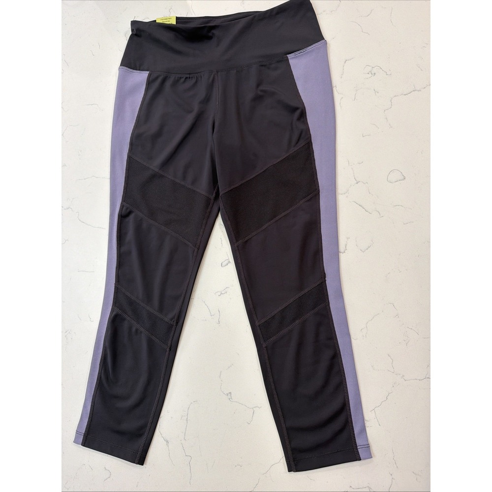 Tangerine Women's Legging Active Rib Mauve/Lilac Size X-Large NWT - Picture 1 of 5